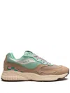 Saucony 3d Grid Hurricane Sneakers In Brown