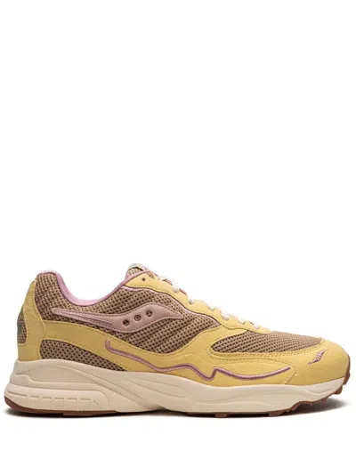 Saucony 3d Grid Hurricane Mushroom Pack Sneakers In Neutrals