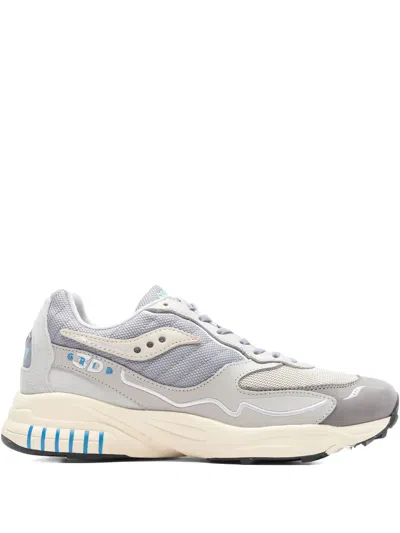 Saucony 3rd Grid Hurricane Sneakers In Gray