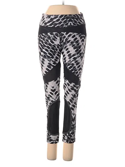 Pre-owned Saucony Active Pants In Black