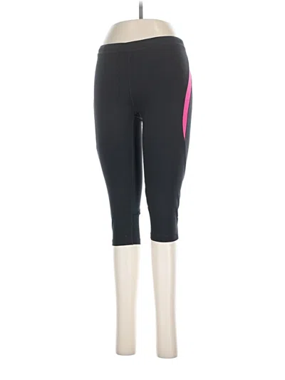 Pre-owned Saucony Active Pants In Black