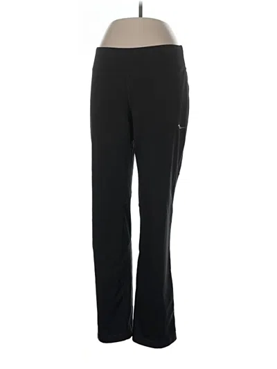 Pre-owned Saucony Active Pants In Black