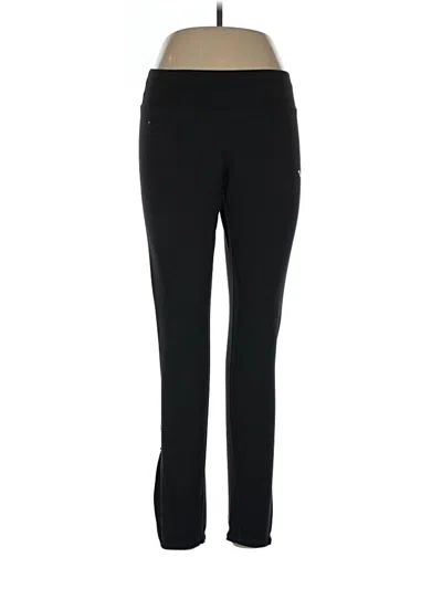 Pre-owned Saucony Active Pants In Black