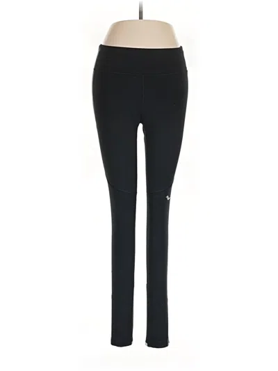 Pre-owned Saucony Active Pants In Black