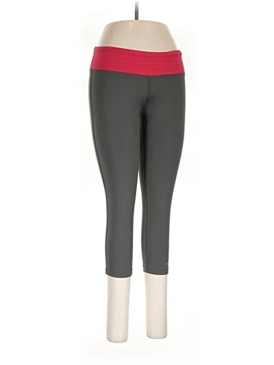 Pre-owned Saucony Active Pants In Gray