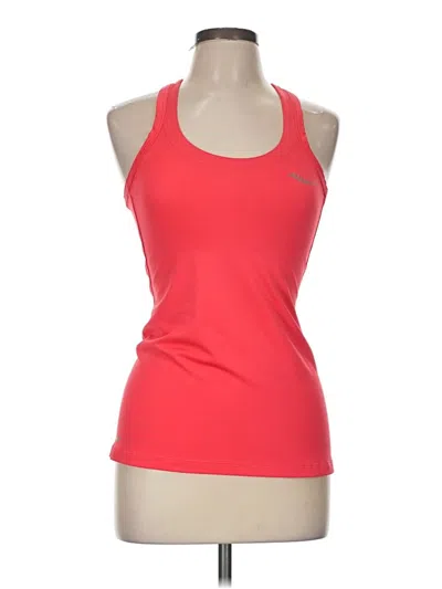 Pre-owned Saucony Active Tank Top In Red