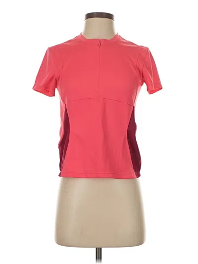 Pre-owned Saucony Active T-shirt In Red