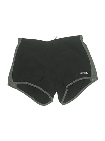 Pre-owned Saucony Athletic Shorts In Black