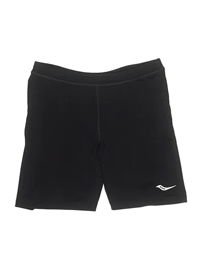 Pre-owned Saucony Athletic Shorts In Black