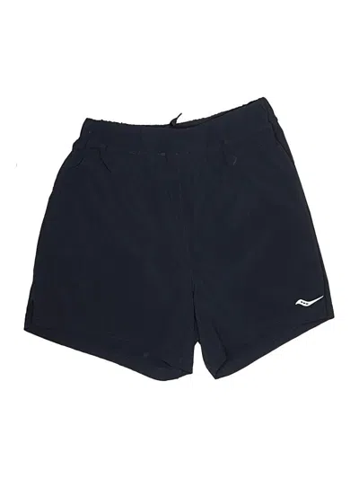 Pre-owned Saucony Athletic Shorts In Blue