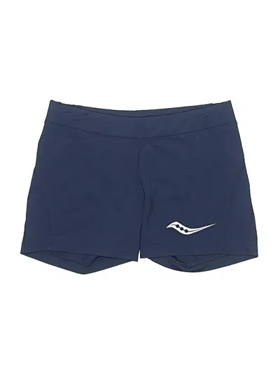 Pre-owned Saucony Athletic Shorts In Blue