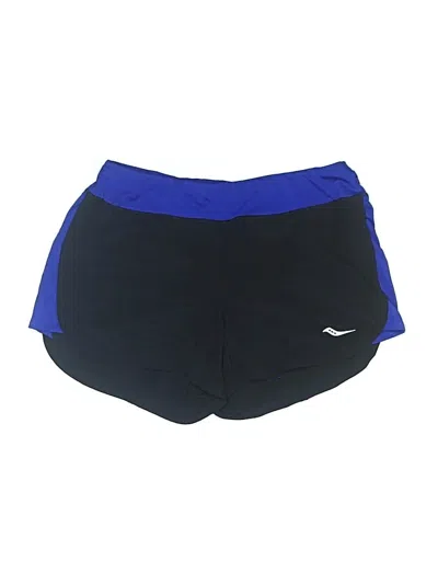 Pre-owned Saucony Athletic Shorts In Blue