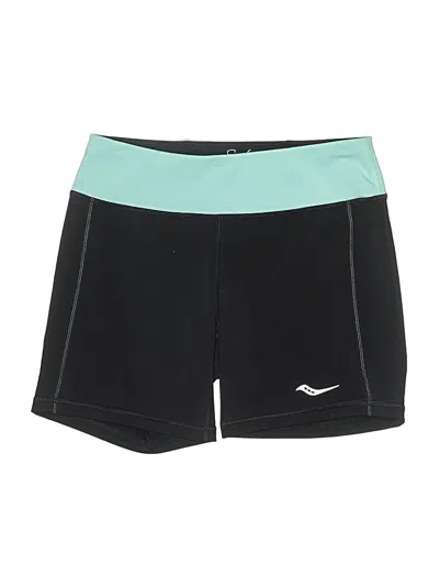 Pre-owned Saucony Athletic Shorts In Teal