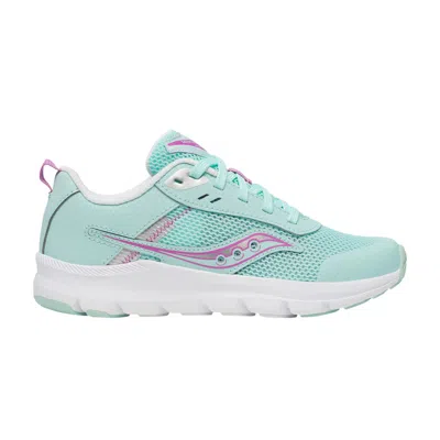 Pre-owned Saucony Axon Kdz Big Kid 'turquoise' | Teal | Kid's Size 4