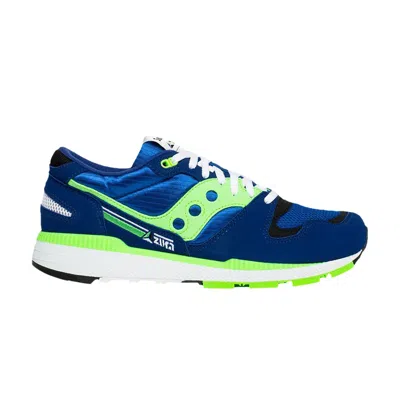 Pre-owned Saucony Azura 'blue Neon Green' | Men's Size 8.5