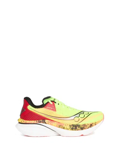Saucony Azura Endorphin Sneakers In Yellow