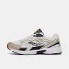 Saucony Big Kids' Ride Millenium Casual Shoes In White/gold/black