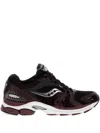 Saucony Progrid Triumph 4 Mesh-panel Sneakers In Black