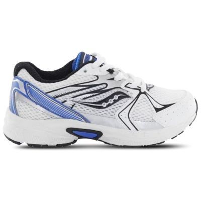 Saucony Kids' Boys  Ride Millenium In White/royal/silver