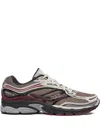 Saucony Breathable Mesh Sneakers With Dark Brown In Multi