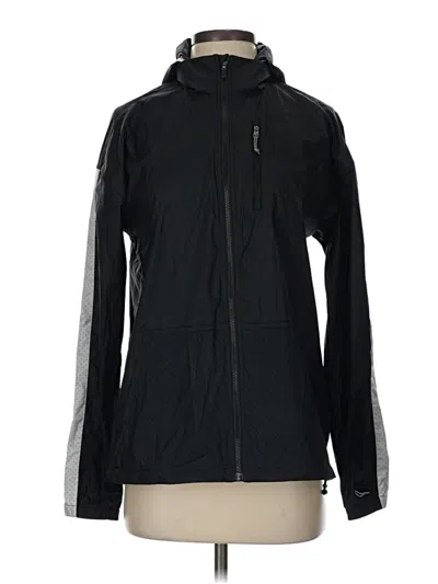 Pre-owned Saucony Cardigan Sweater In Black
