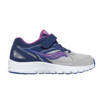Pre-owned Saucony Cohesion 14 A/c Big Kid 'navy Grape' | Blue | Kid's Size 11.5