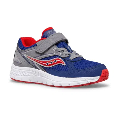 Saucony Cohesion 14 A/c Sk265545 Sneakers Kids Blue Running Shoes Htat1161