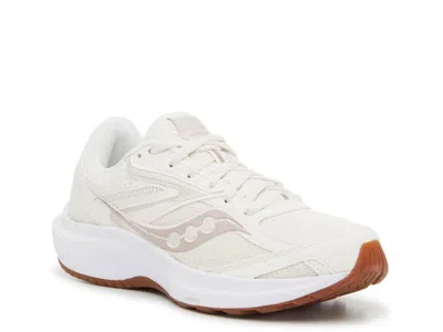 Saucony Cohesion 17 Running Shoe In White