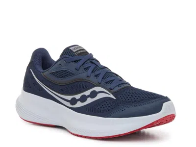 Saucony Cohesion 18 Running Shoe In Blue