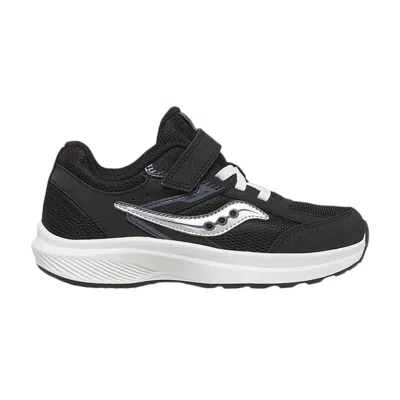 Pre-owned Saucony Cohesion Kdz A/c Big Kid 'black White' | Kid's Size 2