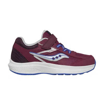 Pre-owned Saucony Cohesion Kdz A/c Big Kid 'plum' | Purple | Kid's Size 2