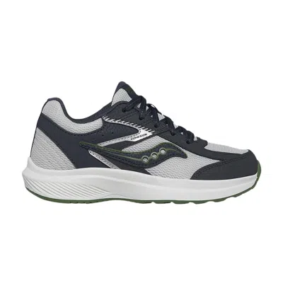Pre-owned Saucony Cohesion Kdz Big Kid 'navy Grey' | Kid's Size 3