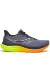 Saucony Dynamic Gradient Running Sneakers With Breathable Mesh Upper In Multi