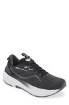 Saucony Echelon 9 Running Shoe In Black/ White