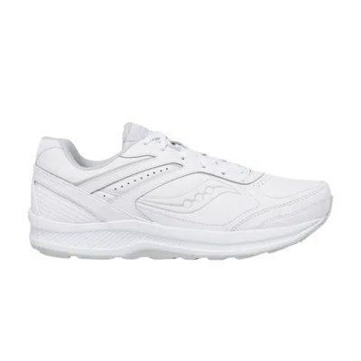 Pre-owned Saucony Echelon Walker 3 'triple White' | Men's Size 8.5