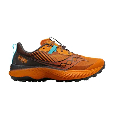 Pre-owned Saucony Endorphin Edge 'clay Basalt' In Orange