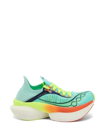 Saucony Endorphin Elite 2 Panelled Mesh Trainers In Multi