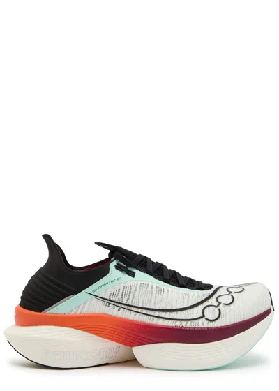 Saucony Endorphin Elite 2 Panelled Mesh Sneakers In Multi