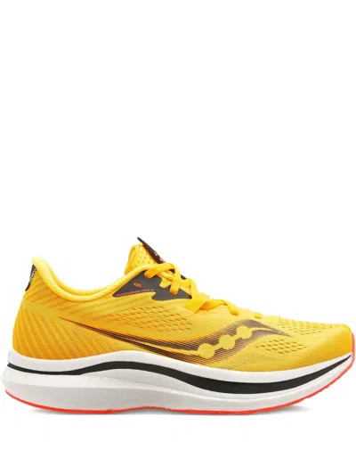 Saucony Endorphin Pro 2 "vizigold/vizired" Sneakers In Yellow