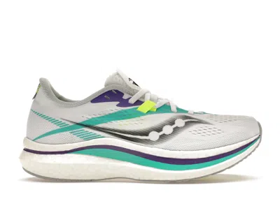 Pre-owned Saucony Endorphin Pro 2 (women's) Sneakers In Hot Streak/white