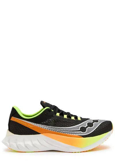 SAUCONY SAUCONY ENDORPHIN PRO 4 PANELLED MESH TRAINERS