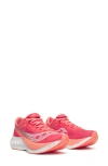 Saucony Endorphin Pro 4 Racing Shoe In Orange