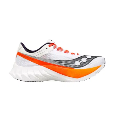 Pre-owned Saucony Endorphin Pro 4 'white Black Orange'