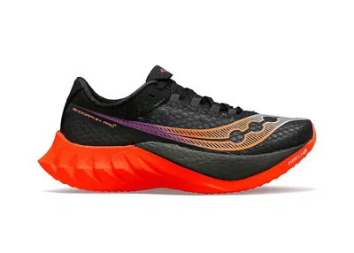 Pre-owned Saucony Endorphin Pro 4 (women's) Sneakers In Black/vizired