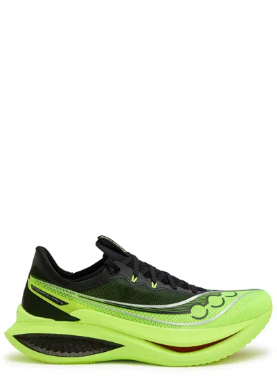 Saucony Endorphin Pro 5 Panelled Mesh Sneakers In Black