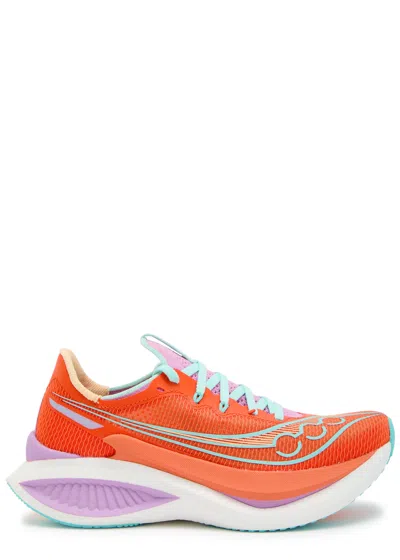 Saucony Endorphin Pro 5 Panelled Mesh Sneakers In Multi