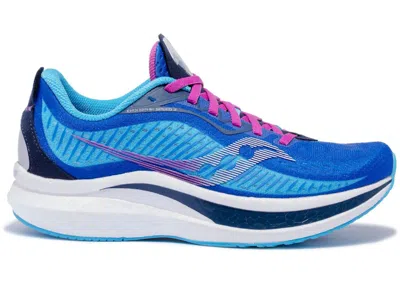 Pre-owned Saucony Endorphin Speed 2 (women's) Sneakers In Royal/blaze
