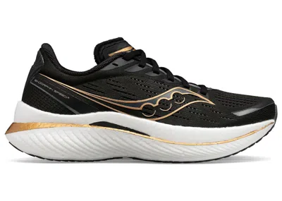 Pre-owned Saucony Endorphin Speed 3 (women's) Sneakers In Black/goldstruck