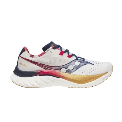 Pre-owned Saucony Endorphin Speed 4 'boston' | White | Men's Size 9