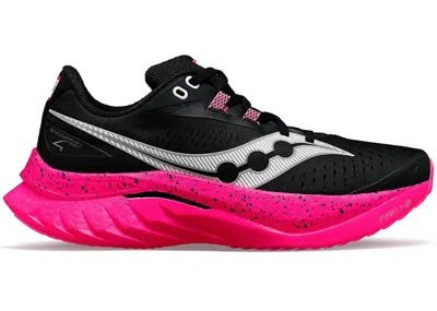 Pre-owned Saucony Endorphin Speed 4 Girls Run! (women's) Sneakers In Black/pink In Multi
